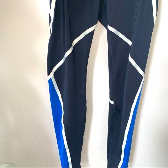 H&M Navy & Bright Blue Activewear Leggings - Picture 4 of 8